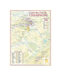 Champagne wine maps