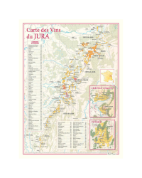 Jura wine maps