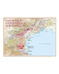 Languedoc wine maps