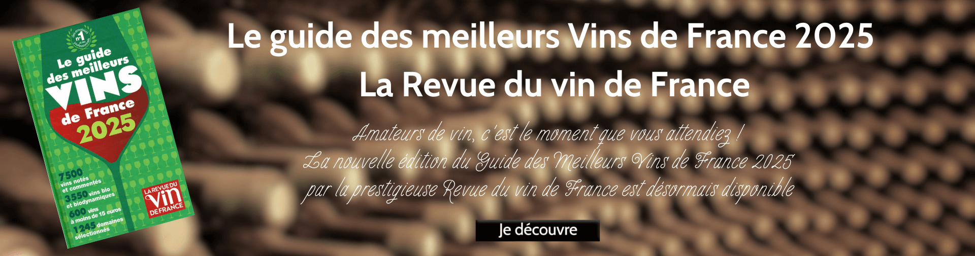 guide des meilleurs vins de France 2025 de la revue du vin de France